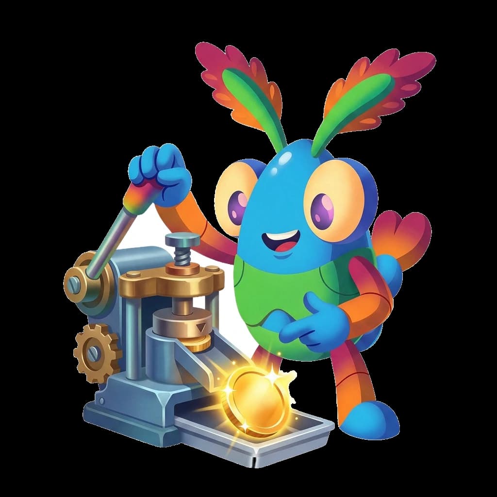 Token Mint illustration